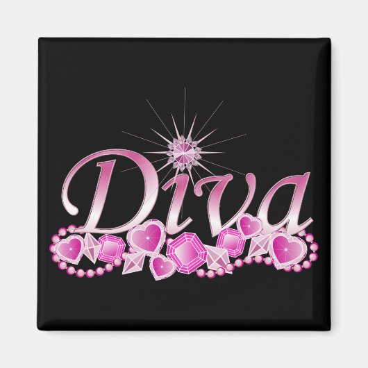 Diva Bling Magnet (Vorne)