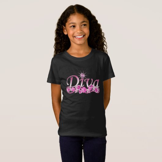 Diva Bling T-Shirt (Vorne ganz)