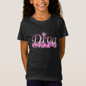Diva Bling T-Shirt (Vorderseite)