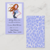 Diva Business Cards Visitenkarte (Vorne/Hinten)