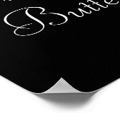 Diva Butterfly Poster (Ecke)