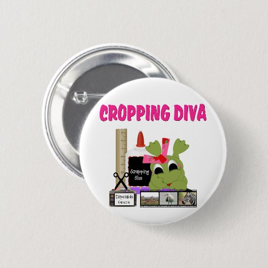 Diva Button (Vorne & Hinten)