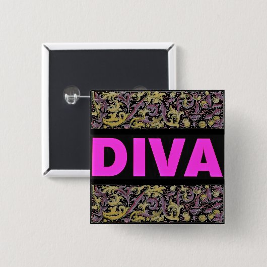 Diva Button (Vorne & Hinten)