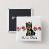 Diva Button (Vorne & Hinten)
