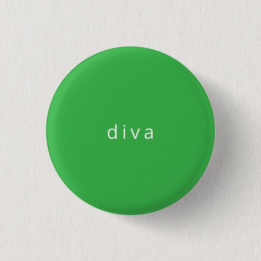 Diva-Button Button (Vorderseite)