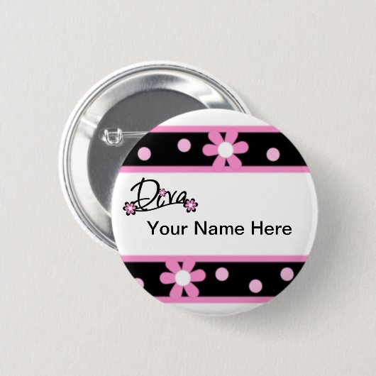 Diva-Button Button (Vorne & Hinten)