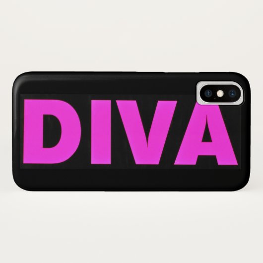 Diva Case-Mate iPhone Hülle (Rückseite (Horizontal))