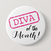 "DIVA" des Monats! Button (Vorderseite)