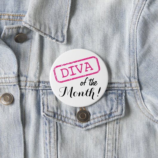 "DIVA" des Monats! Button (Beispiel)