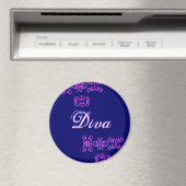 Diva Designer Name I Magnet (In Situ (Geschirrspüler))