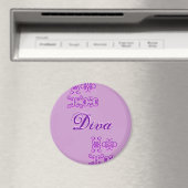 Diva Designer Name II Magnet (In Situ (Geschirrspüler))
