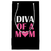 "DIVA EINER Mama" Kleine Geschenktüte (Vorderseite)