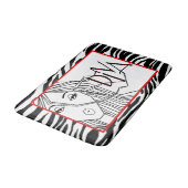 "DIVA" einer Rug Badematte (Schrägansicht)