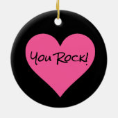 "DIVA einer Tante!" Keramik Ornament (Hinten)