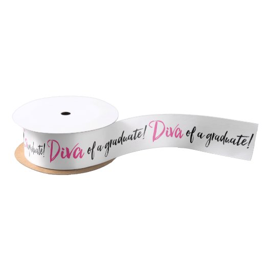 DIVA eines Absolventen! Satinband (Spule)