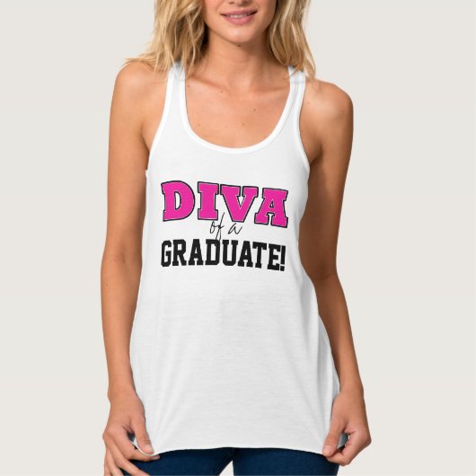 DIVA eines Absolventen! Tank Top (Vorderseite)
