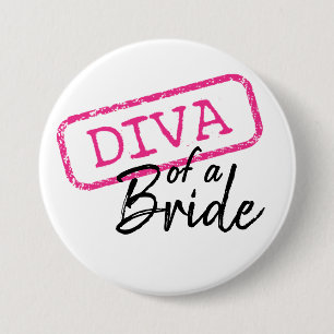 "DIVA" eines Bride Button