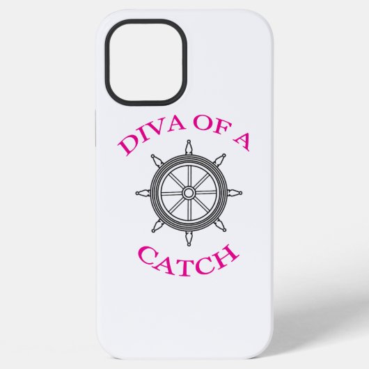 "Diva eines Fang" iPhone Hülle (Rückseite)
