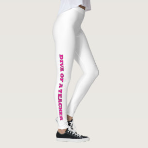 "Diva eines Lehrers " Leggings