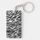 Diva eines Stylisten (afroamerikanischer Schlüssel Schlüsselanhänger (Rückseite)