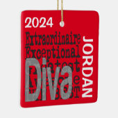 Diva Extraordinaire CUSTOM Keramikornament (Rechts)