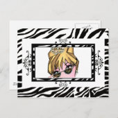 Diva Eyes Postkarten (Vorne/Hinten)