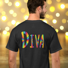 DIVA Fabulous Colorful T-Shirt