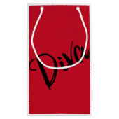 ‚Diva Fabulous‘ Kleine Geschenktüte (Rückseite)