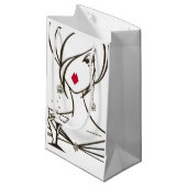 ‚Diva Fabulous‘ Kleine Geschenktüte (Vorderseite Schrägansicht)