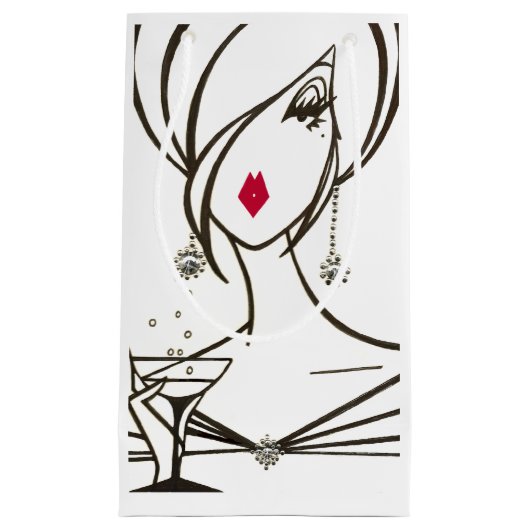 ‚Diva Fabulous‘ Kleine Geschenktüte (Vorderseite)