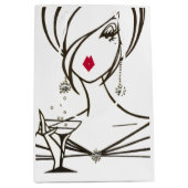 ‚Diva Fabulous‘ Mittlere Geschenktüte (Vorderseite)