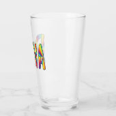 DIVA farbenfrohe Fabelous Campy Glas (Links)