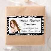 Diva Fashion Address Labels (Insitu)