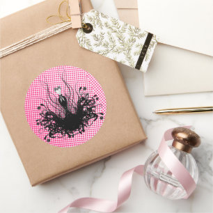 Diva Fashion Sticker - Himbeere Hot Bright Pink