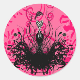 Diva Fashion Sticker - Himbeere Hot Bright Pink