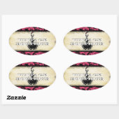 Diva Fashion Sticker Orange Retro Dots (Blatt)