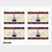 Diva Fashion Sticker Orange Retro Dots (Blatt)