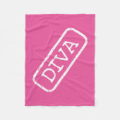 "DIVA" Fleece Blankets (Vorderseite)