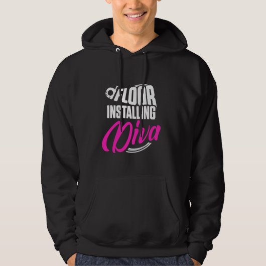 Diva Floor Installat Hoodie (Vorderseite)