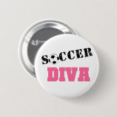 Diva-Fußball Button (Vorne & Hinten)