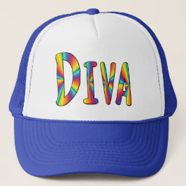 DIVA Gay Pride Fabulous LGBT LGBTQ Prix Truckerkappe
