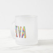 DIVA Gay Pride Regenbogenflagge Fabulous LGBT LGBT Mattglastasse (Vorderseite Links)