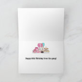 Diva Geburtstag, Beifall für Ihren 50. Geburtstag! Karte (Innenseite)