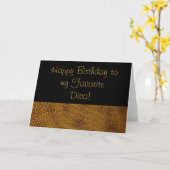 Diva-Geburtstags-Leopard-Geburtstags-Karte Karte (Gelbe Blume)