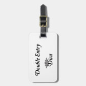 Diva Gepäckanhänger (Vorderseite vertikal)