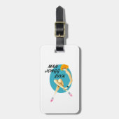 Diva-Gepäckanhänger Milliamperestunde Jongg Gepäckanhänger (Vorderseite vertikal)