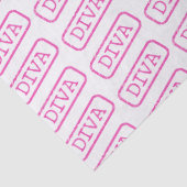 DIVA-geprägtes und zugelassenes Gewebe Seidenpapier (Detail)