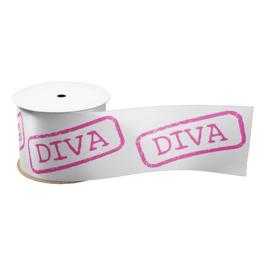 DIVA-gestanzte Ribbon Satinband (Spule)