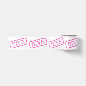 DIVA gestempeltes Band Satinband (Vorderseite)