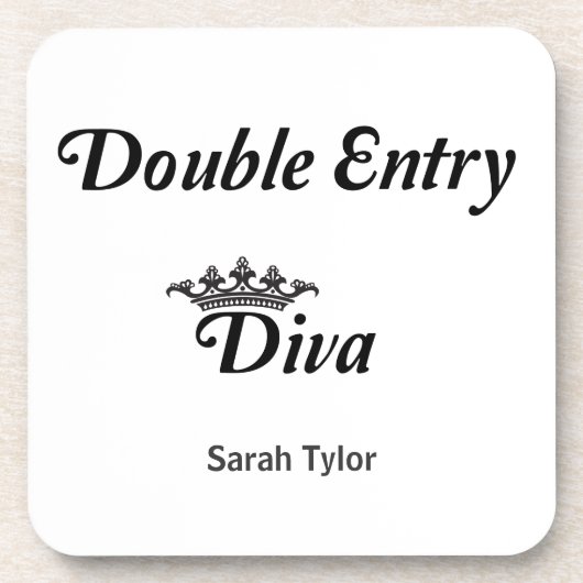 Diva Getränkeuntersetzer (Vorderseite)